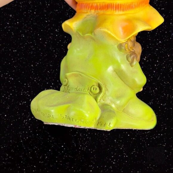 1974 Universal Statuary Corp Alice Holding Doll Figure MCM Chalk ware Large - Picture 5 of 13